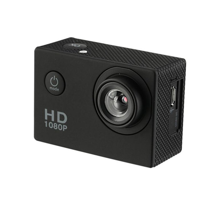 BEST Mini Waterproof Sports Recorder Car DV Action Camera Camcorder 1080P HD Black