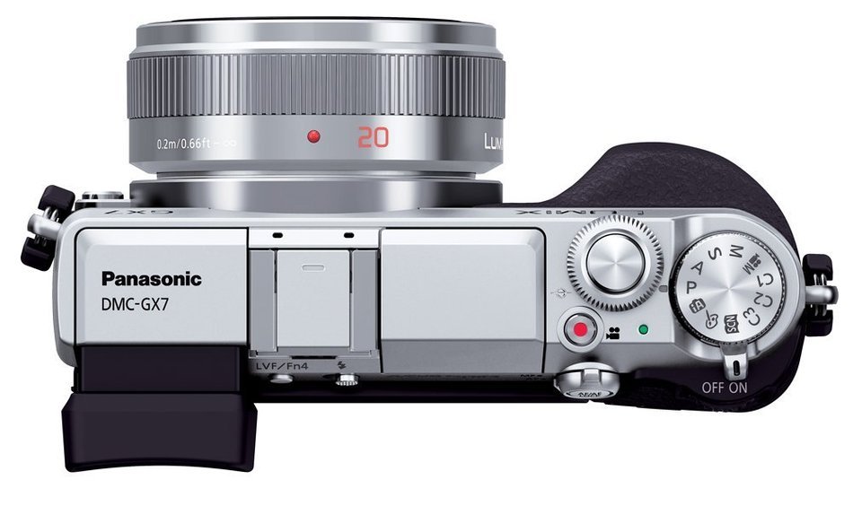Panasonic Mirrorless Interchangeable lens Digital Camera Lumix GX7 16.0 MP with 20mm f/1.7 lens Kit DMC-GX7C-S... N3