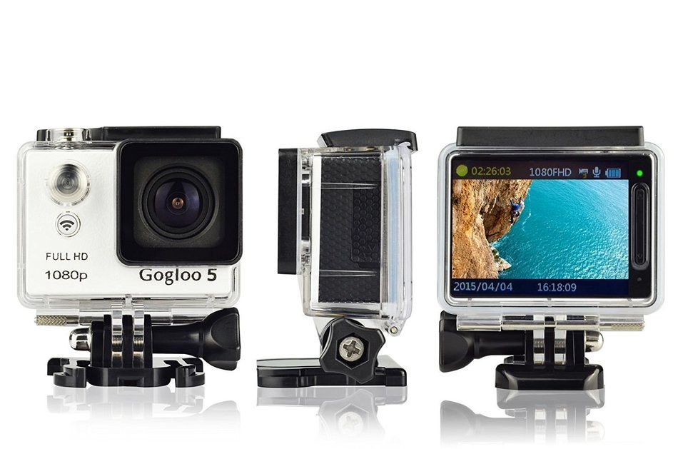 Gogloo 16GB 2.0inch WiFi 30M Sports Camera 12MP FULL 1080P HD 173degree Waterproof Action Camera Diving Camcorder... N7
