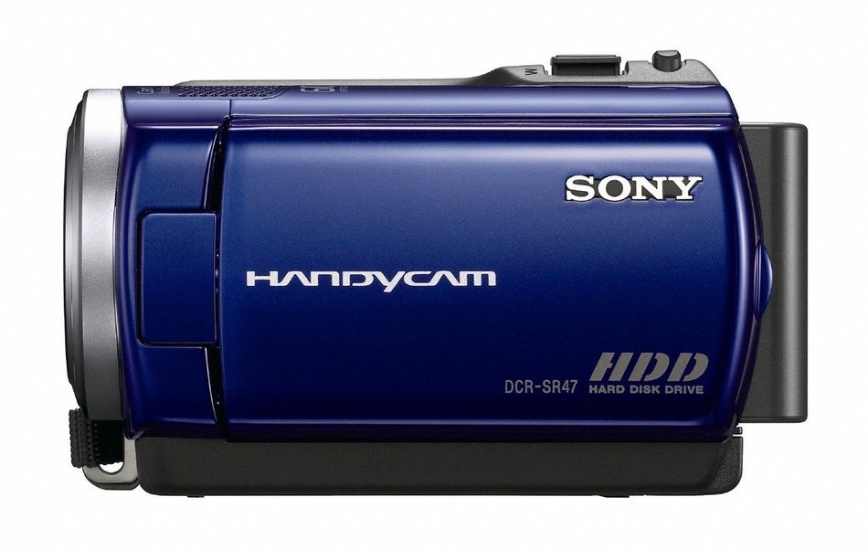 Sony DCR-SR47 Hard Disk Drive Handycam&reg; Camcorder (Red) (Discontinued by Manufacturer)
