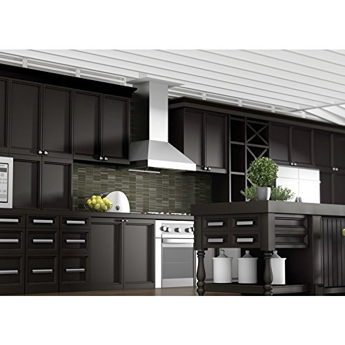 Z Line 597-60 900 CFM Wall Mount Range Hood, 60", Stainless Steel N2