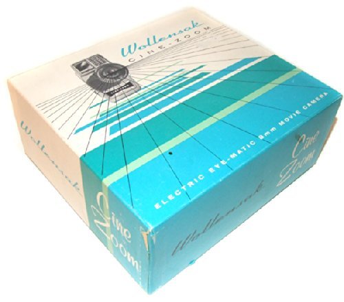 1960 Wollensack Cine-Zoom Movie Camera Box & Instructions