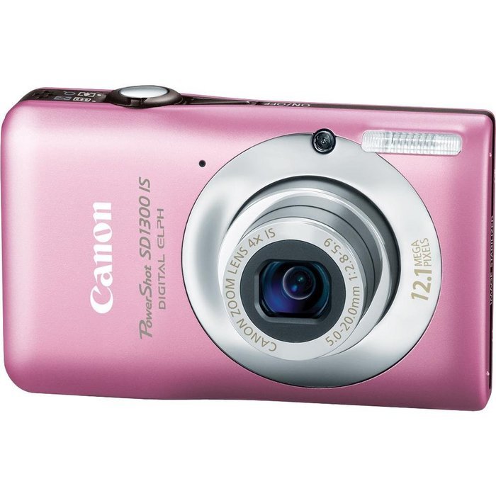 Canon PowerShot SD1300IS 12 MP Digital Camera with 4x Wide Angle Optical Image Stabilized Zoom and 2.7-Inch LCD... N3