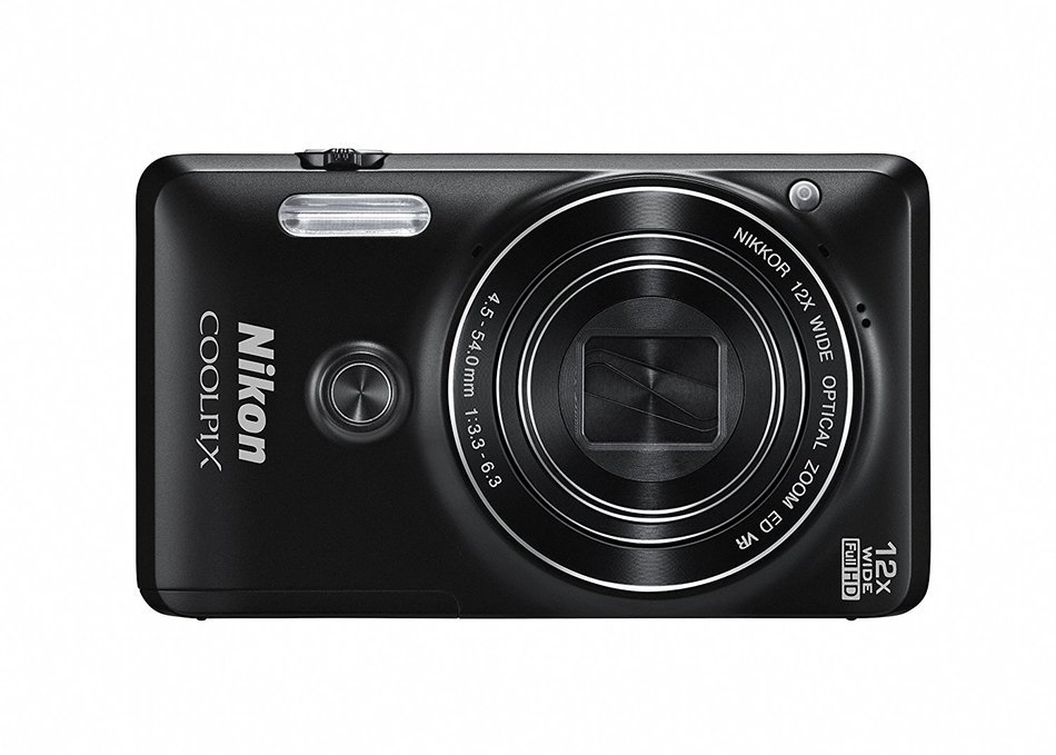 Nikon COOLPIX S6900 16MP Digital Camera with 12x Zoom, Rich Black (International Version, No Warranty) N6