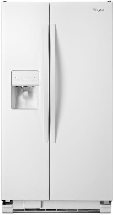 Whirlpool WRS325FDAW 25.4 Cu. Ft. White Side-By-Side Refrigerator - Energy Star N2