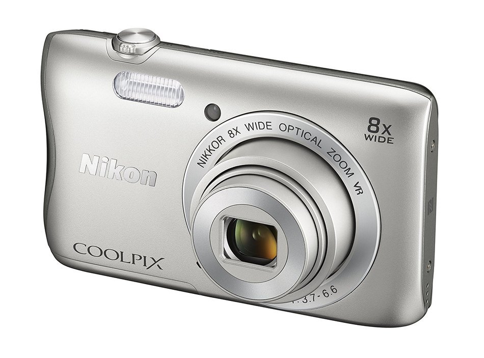 Nikon COOLPIX S3700 Digital Camera with 8x Optical Zoom and Built-In Wi-Fi (Pink) N3
