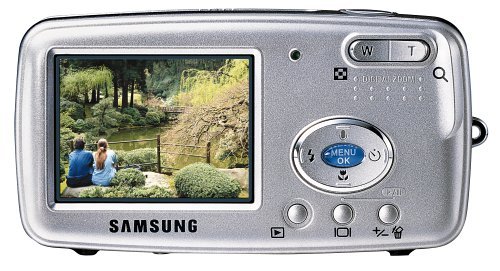 Samsung Digimax U-CA 505 5MP Digital Camera with 5x Digital Zoom (Silver)