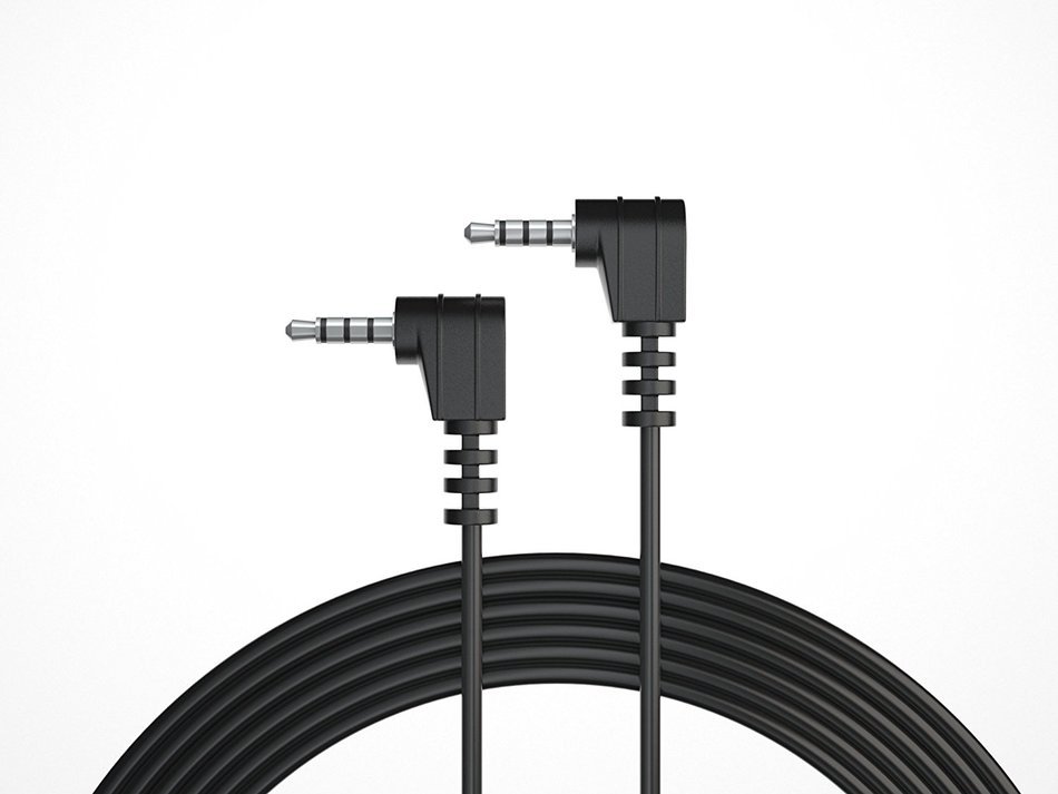 Pwr+ 6 Ft Extra long Cord 3.5mm Screen-to-screen Audio and Video AV Cable for Philips, Insignia Dual Screen Portable...