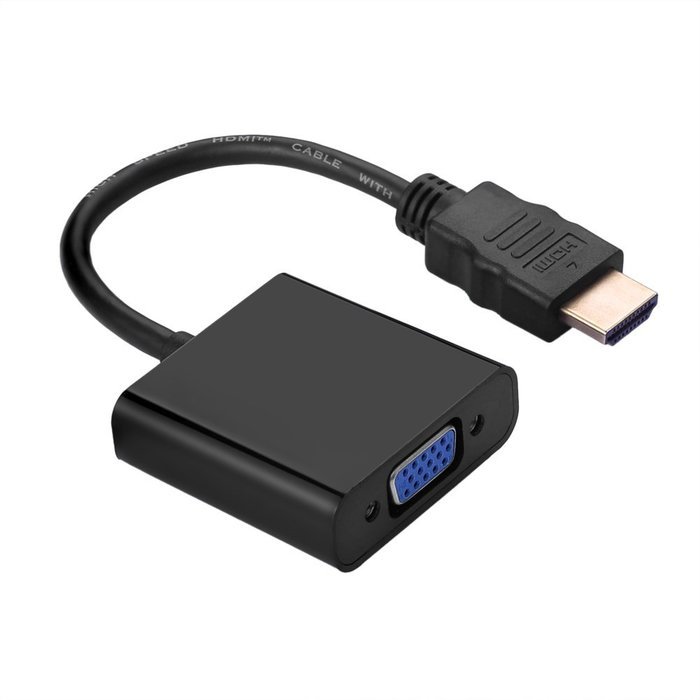 SIENOC 2 Packs Display Port DP Male to HDMI/F Connector Adaptor Pack of 2 Color Black N9