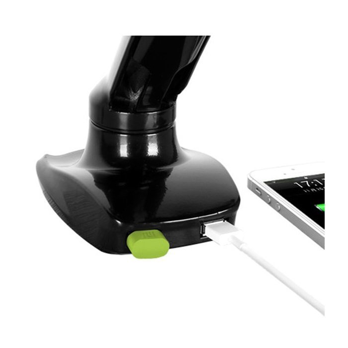 Fleximounts Full Motion Desktop Mount For 10''-27'' LED, LCD, Pdp Computer Monitor With 2... N7