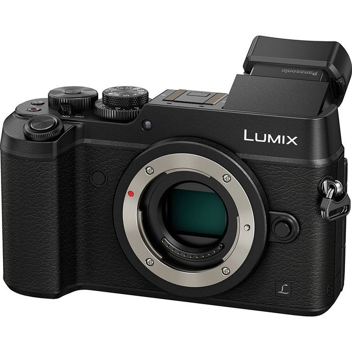 Panasonic Lumix DMC-GX8 4K Wi-Fi Digital Camera Body (Black) with 35-100mm f/2.8 OIS Lens + 64GB Card + Battery... N2