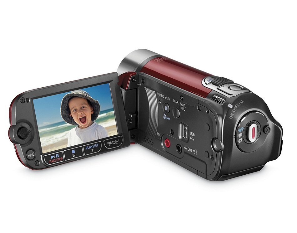 Canon FS200 Flash Memory Camcorder w/41x Advanced Zoom (Misty Silver) - 2009 MODEL (Discontinued by Manufacturer)