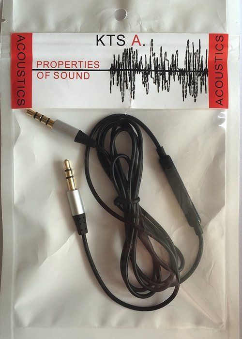 Bowers & Wilkins P5 Gold Plated Replacement Audio Cable &ndash; Renewal Audio Lead for P5 P7 headphone with Cable Remote... N2