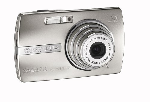 Olympus Stylus 710 7.1MP Ultra Slim Digital Camera with 3x Optical Zoom (Silver) N3
