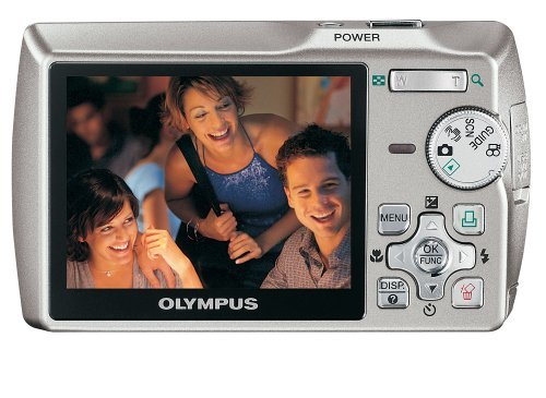 Olympus Stylus 710 7.1MP Ultra Slim Digital Camera with 3x Optical Zoom (Silver) N5