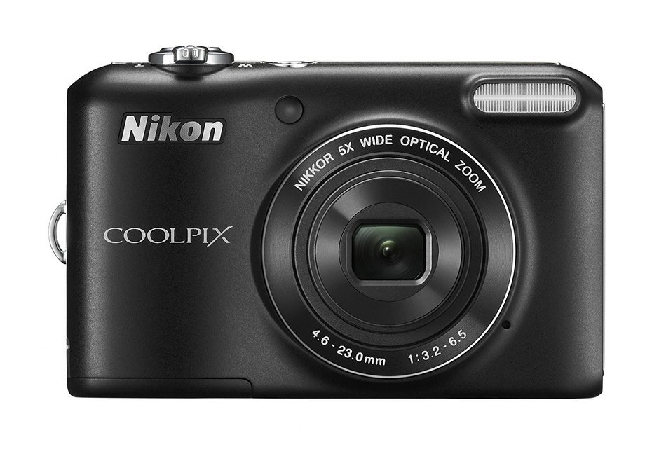 Nikon COOLPIX L28 20.1 MP Digital Camera with 5x Zoom Lens and 3" LCD (Red) (OLD MODEL) N4
