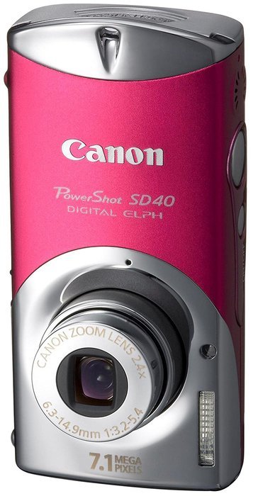 Canon PowerShot SD40 7.1MP Digital Elph Camera with 2.4x Optical Zoom (Noble Blue) N3