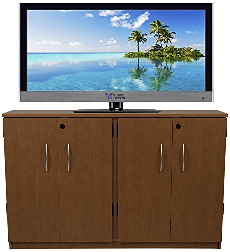 Venture Horizon Double Multimedia TV Cabinet- Oak N4