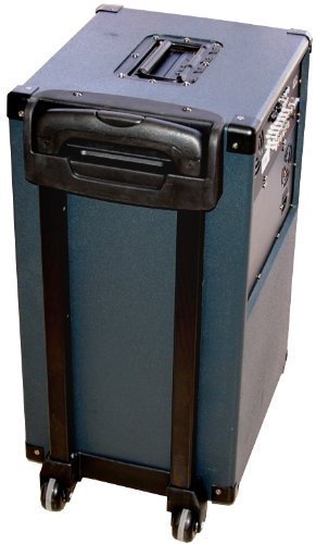 70 WATT Portable PA System MVP2005U Rechargeable Amplified with built-in DVD Player, 2-channel Wireless Lapel...