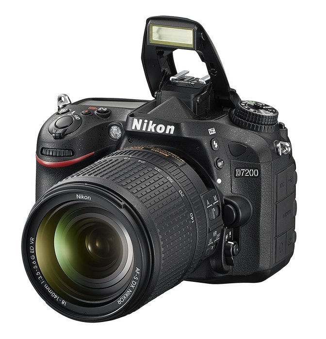 Nikon D7200 DX-format DSLR Body (Black) N15