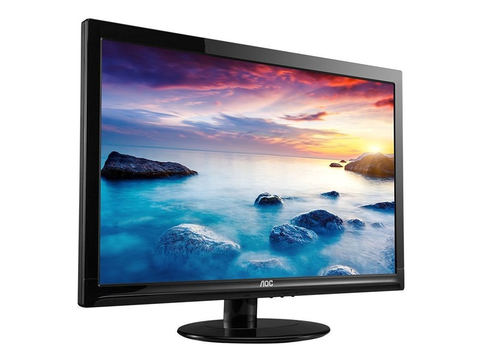 AOC e2425SWD 24'' 1080p Full HD LED-Backlit LCD Monitor, Black N5