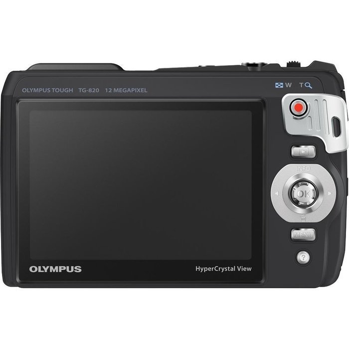 Olympus TG-820 12MP Shock/Water/Freeze-Proof Camera-Red (Old Model)