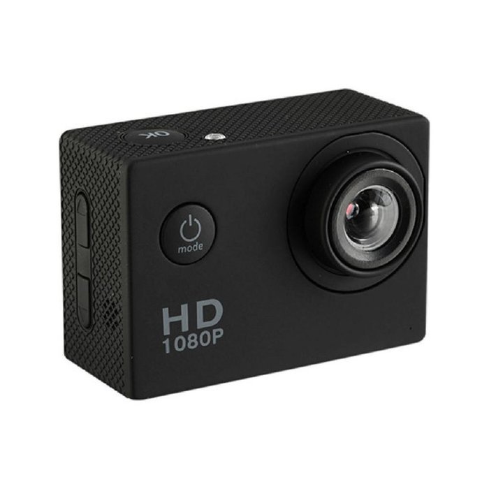 Action Camera, TONSEE Mini Waterproof Sports Recorder Car DV Action Camera Camcorder 1080P HD (Black) N5