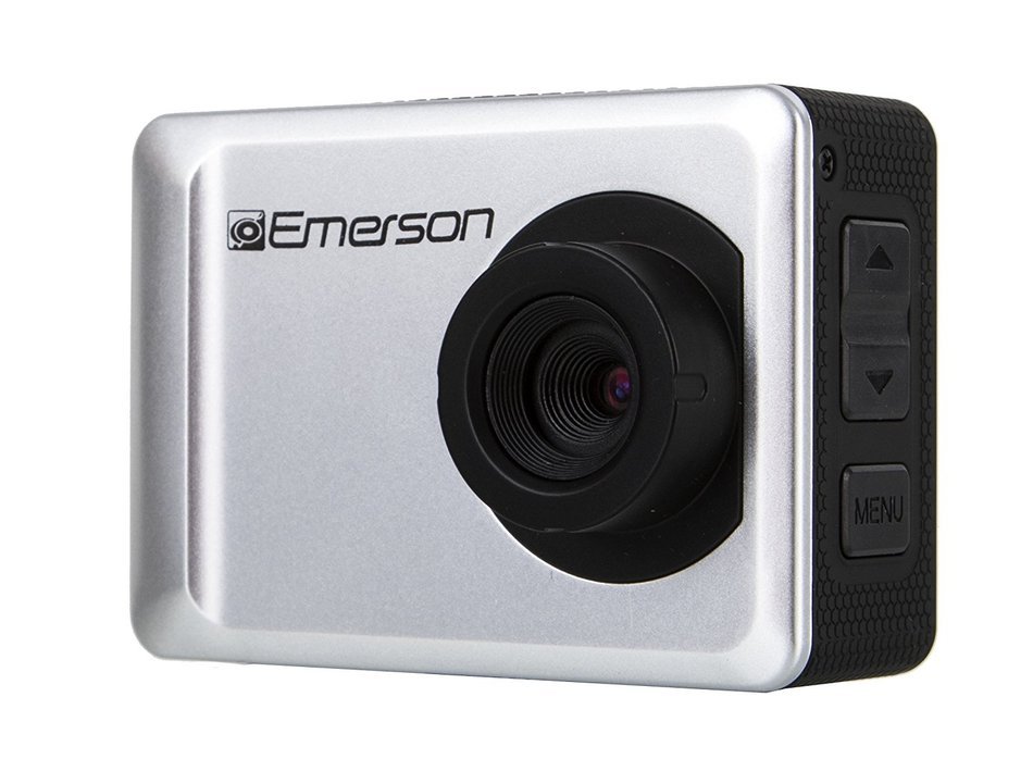 Emerson EVC555SL EVC555 HD Action Camera (Silver)