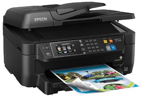 Epson WorkForce WF-2660 All-In-One Wireless Color Printer with Scanner, Copier and Fax N2