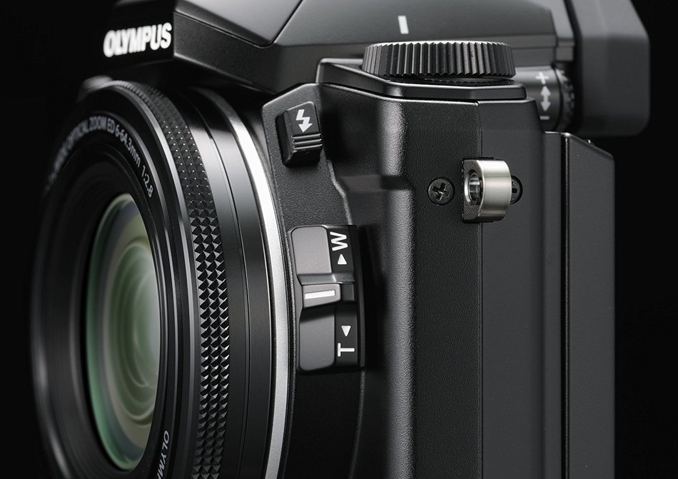 Olympus Stylus 1 12MP Digital Camera (Black) - International Version (No Warranty) N20