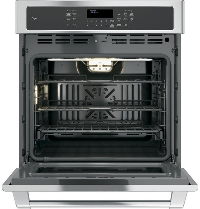 GE CK7000SHSS Cafe 27" Stainless Steel Electric Single Wall Oven - Convection N5