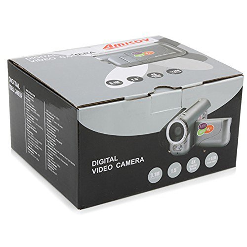 Amkov dv136 1 5 inch tft 3 1mp digital video camera camcorder silver n4