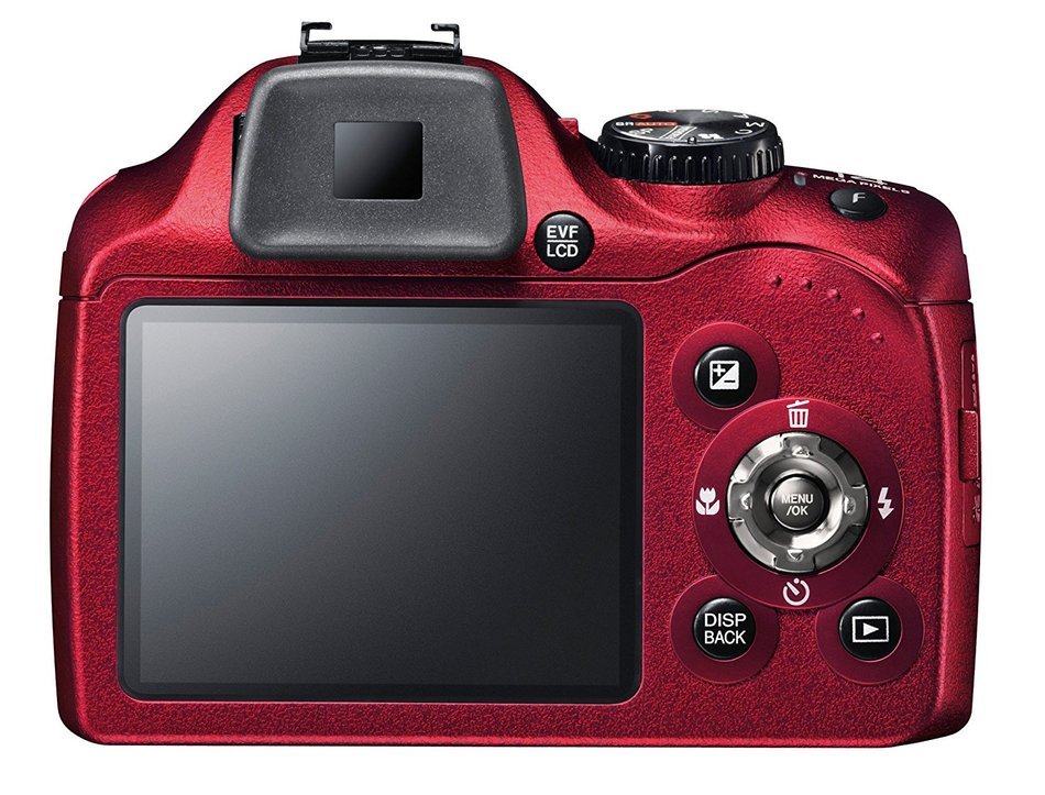 Fujifilm FinePix SL300 14 MP Digital Camera with 30x Optical Zoom (White) N8