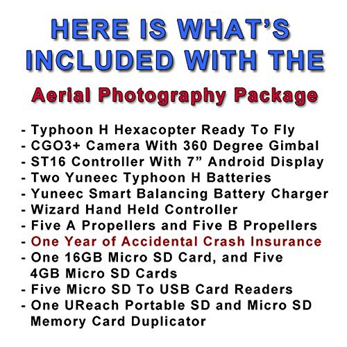 Yuneec Typhoon H Aerial Phography Professional Package