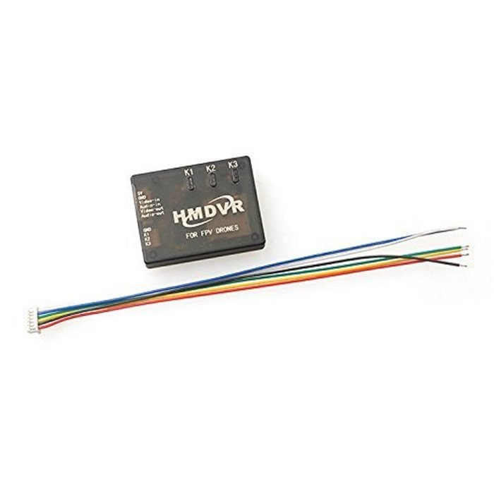 Crazepony FPV Camera Mini HD Digital Video Audio DVR Super Light HMDVR Recorder NTSC for Racing Drone Quadcopter...