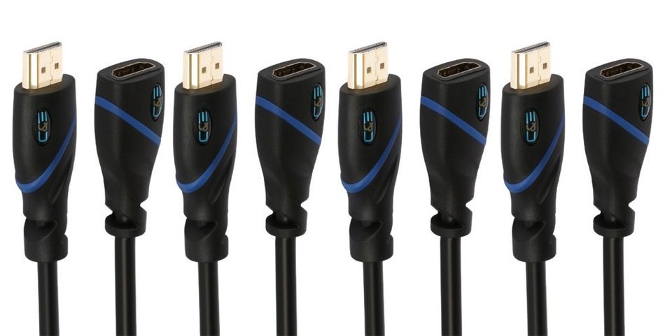 High Speed HDMI Cable With Ethernet - 3 Feet, CL3 Certified - Supports 3D and Audio Return Channel, 10-Pack