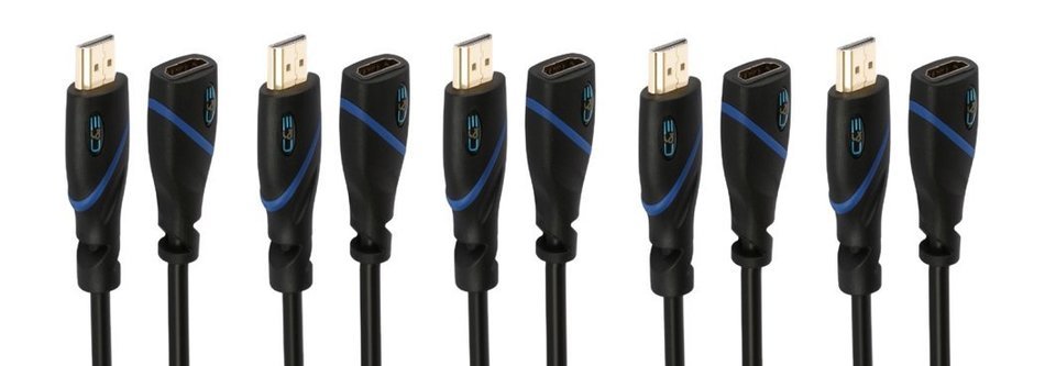 High Speed HDMI Cable With Ethernet - 3 Feet, CL3 Certified - Supports 3D and Audio Return Channel, 10-Pack N2