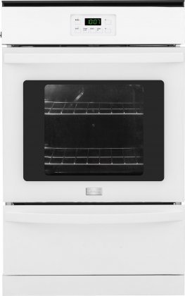 Frigidaire FFGW2415QW 24" 3.3 cu. ft. Capacity Gas Single Wall Oven in White N2