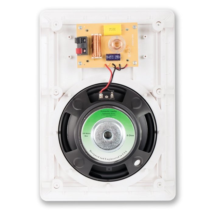 Acoustic Audio MT8 In Wall 8" Home Theater 7 Speaker Set 2 Way 2100 Watt MT8-7S N2