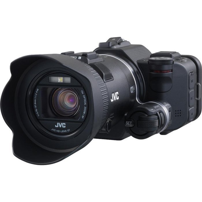 JVC GC-PX100 Full HD Everio Camcorder, 10x Optical Zoom, 200x Digital ...