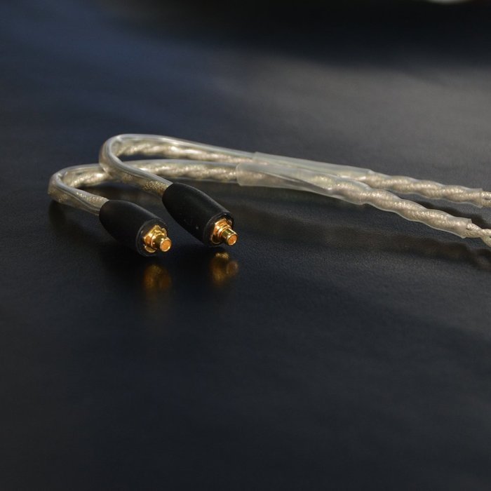 For SE215 SE425 SE535 SE846 UE900 Shure Headphone Replacement Cable 5N OCC Crystal Silver Plated DIY Cord for... N18