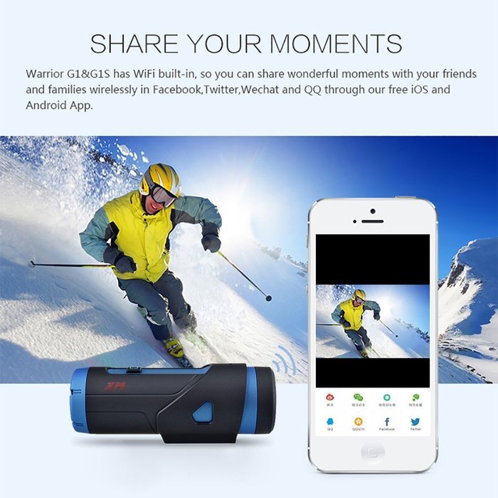 PowerLead Caue P009 Mini Sports Camera HD Night Vision Sports Action Camera Waterproof Camera 1080P with 32GB... N4