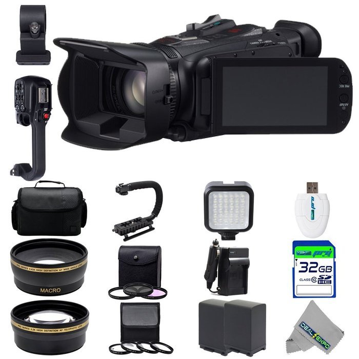 Canon XA25 Professional HD Camcorder + Expo-Advanced Accessories Kit - International Version