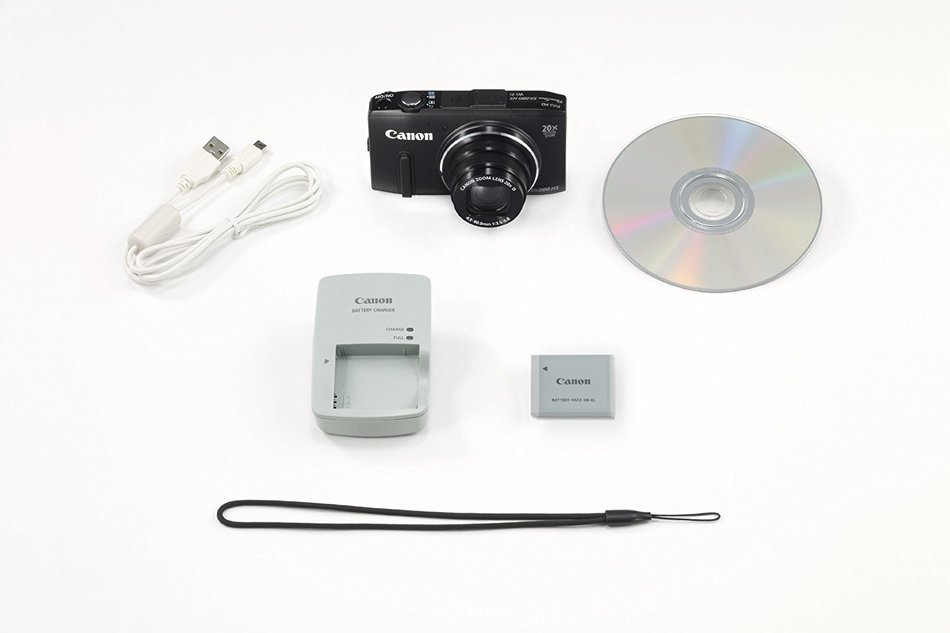 Canon PowerShot SX280 12.1MP Digital Camera with 20x Optical Image Stabilized Zoom with 3-Inch LCD (Black) (OLD... N4