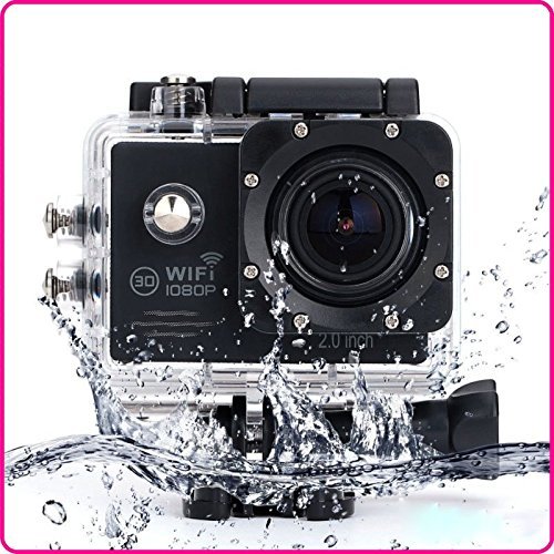 1080P Full HD H.264 12M 2.0" WiFi Sport Action Camera 170 Degree Wide Angle Diving Waterproof Helmet Video Camcorder... N3