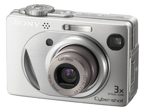 Sony Cybershot DSCW1 5MP Digital Camera with 3x Optical Zoom
