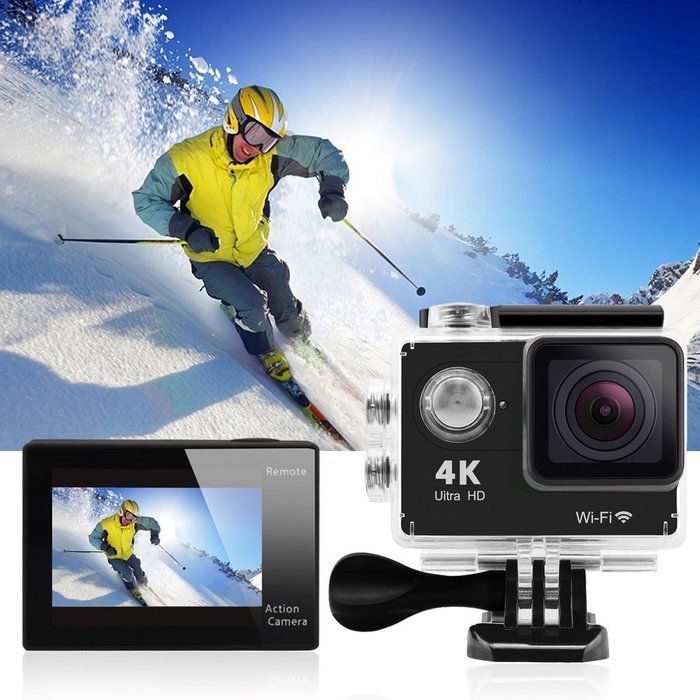 Daping Sports Camera WiFi 4K 2.0 LCD 170 Wide Angle Lens 1080P HD 60fps 16MP Action Camera NT96650 Chip, SONY...