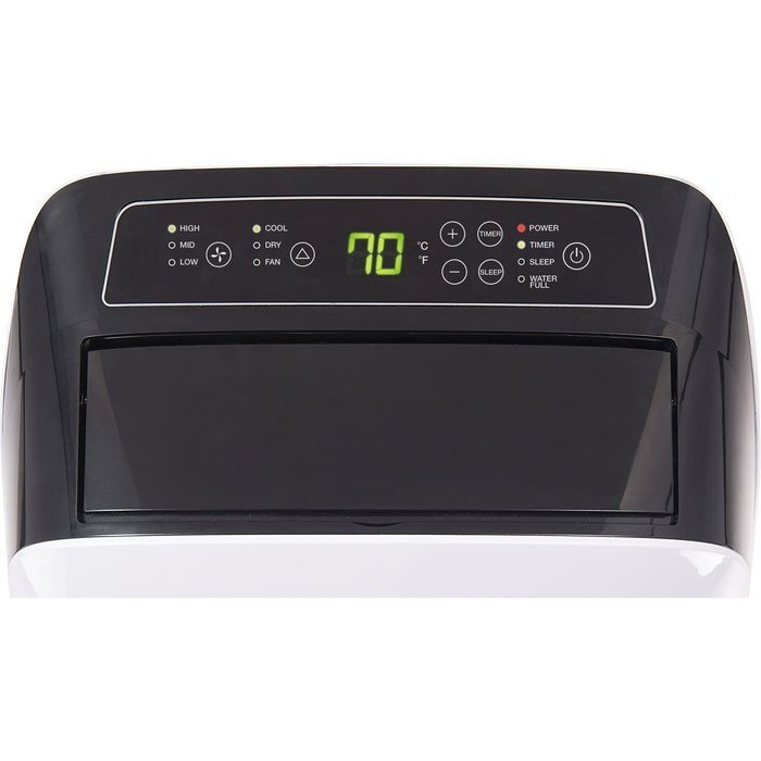 Honeywell HL12CESWG HL Series 12000 BTU Portable Air Conditioner with Remote Control, White/Gray N12