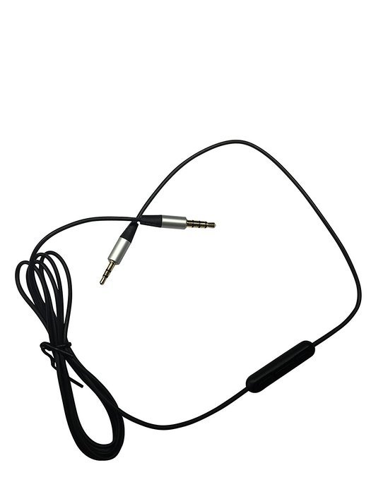 Bowers & Wilkins P5 Gold Plated Replacement Audio Cable &ndash; Renewal Audio Lead for P5 P7 headphone with Cable Remote... N3