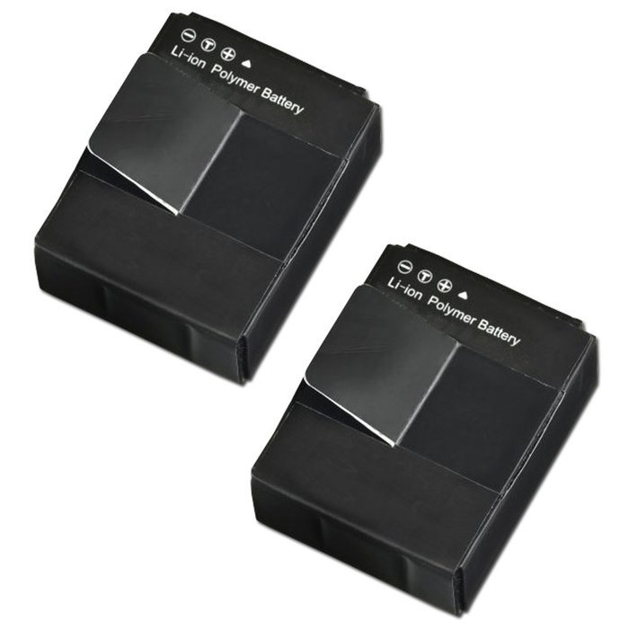 2 High Capacity Batteries Replacement of GoPro AHDBT-301 Lithium-ion Battery with AC/DC Quick Charger Kit for... N3